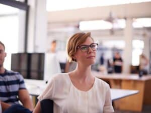 Cropped shot of businesswoman